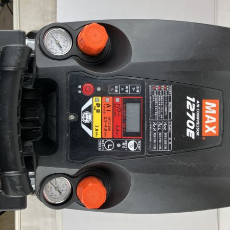 ЗЗ MAX マックス 100v 11L 高圧4口 コンプレッサー AK-HH1270E ブラック