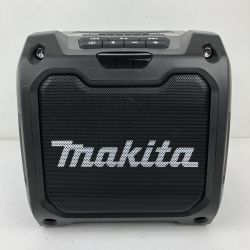 ЗЗ MAKITA マキタ 10.8/14.4/18/100v 充電式スピーカー ACアダプタ付 MR200 ブラック Bランク