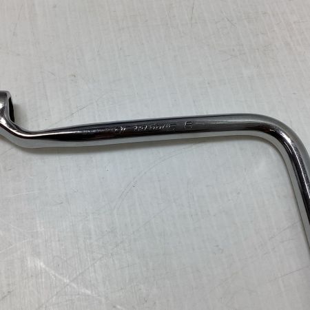 Snap-on スナップオン ブレーキブリーダーレンチ Snap-on S6112 シルバー 程度C 本体のみ 8/10mm 不明 使用感有 S6112 シルバー