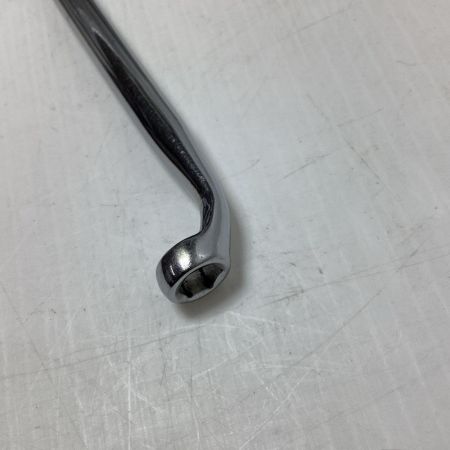 Snap-on スナップオン ブレーキブリーダーレンチ Snap-on S6112 シルバー 程度C 本体のみ 8/10mm 不明 使用感有 S6112 シルバー