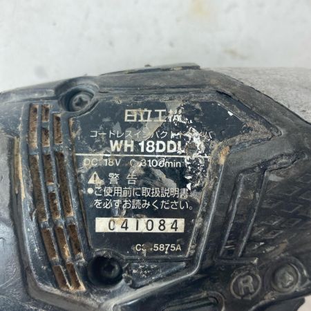 HITACHI 日立 インパクトドライバ WH18DDL ブラック 本体のみ コードレス式 18v