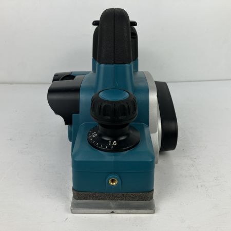 ЗЗ MAKITA マキタ 14.4v 82mm 充電式カンナ バッテリーx1 替刃  ボックスレンチ 取説付 KP140D ブルー