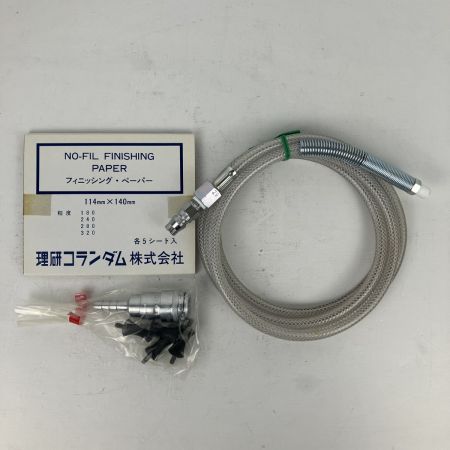 ЗЗ NITTO 常圧 エアサンダー ホース カプラー サンドペーパー 取説 箱付 FS-100C