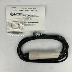 ЗЗ NITTO 電動ドライバー ビット 取説 箱付 DLV6331-CME ホワイト×ブラック Sランク