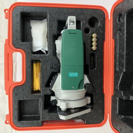 ЗЗ SOKKIA ソキア 電子セオドライト ケース付 校正日2015年5月28日 DT540LS グリーン×グレー