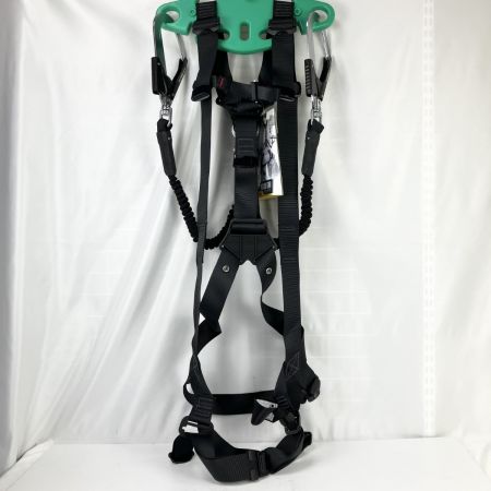 ЗЗ TAJIMA タジマ Lサイズ フルハーネス型安全帯 蛇腹ダブルランヤードL2 本体のみ A1GSLJR-WL2BK ブラック