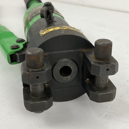 ЗЗ CACTUS 手動油圧式圧着工具 押ダイス×2 受ダイス×5 ケース付 S-150E グリーン