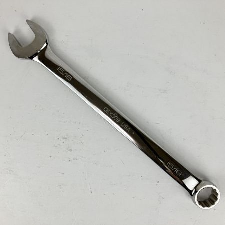 ЗЗ Snap-on スナップオン 15/16インチ コンビネーションレンチ 本体のみ OEX30B シルバー