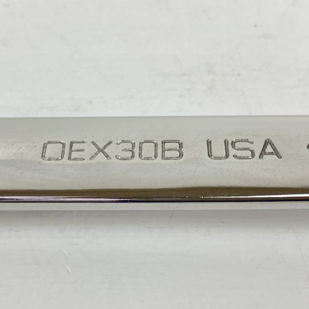 ЗЗ Snap-on スナップオン 15/16インチ コンビネーションレンチ 本体のみ OEX30B シルバー