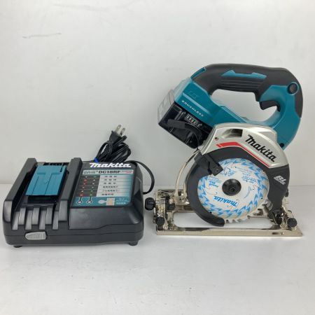 ЗЗ MAKITA マキタ 18v 125mm 充電式丸のこ 充電器 バッテリー×1付 HS474D ブルー