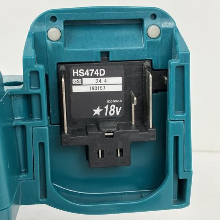 ЗЗ MAKITA マキタ 18v 125mm 充電式丸のこ 充電器 バッテリー×1付 HS474D ブルー
