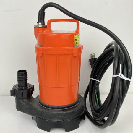 ЗЗ 寺田ポンプ 100v 口径32ｍｍ 水中ポンプ 本体のみ SG-150C オレンジ