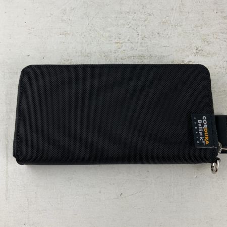 ЗЗ KNICKS コーデュラバリスティック生地 長財布 BA-W ブラック