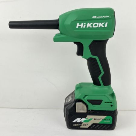 ЗЗ HiKOKI ハイコーキ 18v 充電式エアダスター マルトボルトバッテリー×1付 ※充電器なし RA18DA グリーン