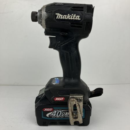 ЗЗ MAKITA マキタ 40v インパクトドライバ バッテリーx1 充電器 ケース付 TD001G ブラック