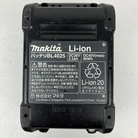 ЗЗ MAKITA マキタ 40v インパクトドライバ バッテリーx1 充電器 ケース付 TD001G ブラック