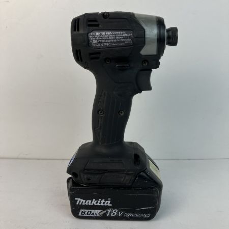 ЗЗ MAKITA マキタ 18v インパクトドライバ バッテリーx1付 TD173D ブラック