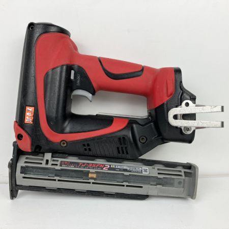 ЗЗ MAX マックス 35mm 18v 充電式フィニッシュネイラ 取説 ケース付 TJ-35FN2 レッド×ブラック