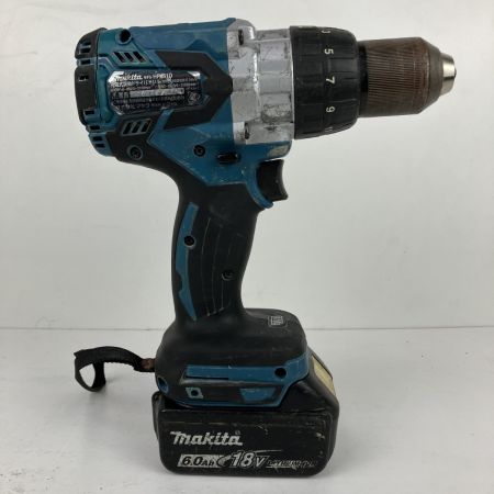 ЗЗ MAKITA マキタ 18v 震動ドライバドリル バッテリーx1付 HP481D ブルー