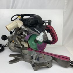 ЗЗ HITACHI 日立 100v 190mm スライド丸のこ C7RSHC ピンク Cランク