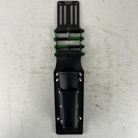 ЗЗ KNICKS ポンププライヤー・ペンチホルダー アルミベルトループ付 KB-201PADX ALU-15 ブラック×グリーン