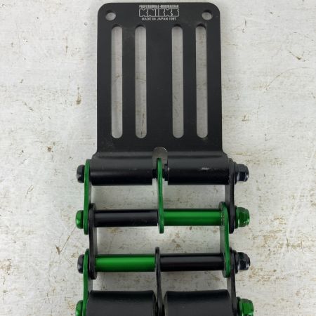 ЗЗ KNICKS ポンププライヤー・ペンチホルダー アルミベルトループ付 KB-201PADX ALU-15 ブラック×グリーン