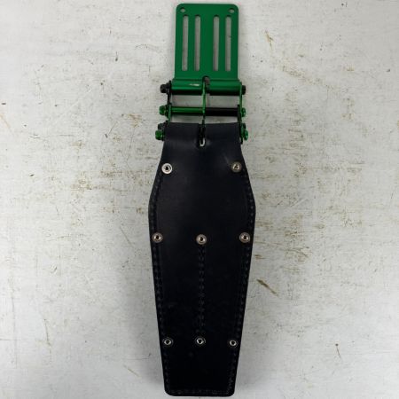 ЗЗ KNICKS ドライバーホルダー チェーン金具 アルミベルトループ付 KB-215PDX ブラック×グリーン