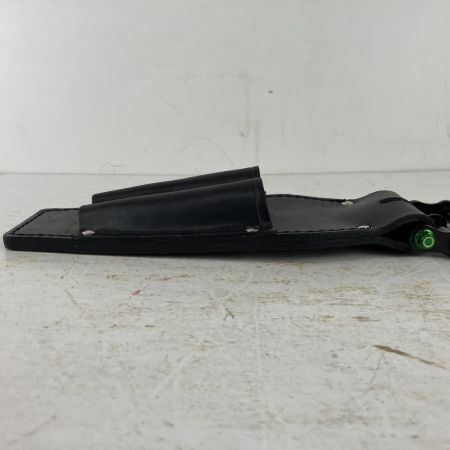 ЗЗ KNICKS ドライバーホルダー チェーン金具 アルミベルトループ付 KB-215PDX ブラック×グリーン