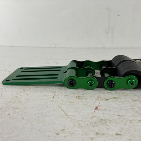 ЗЗ KNICKS ドライバーホルダー チェーン金具 アルミベルトループ付 KB-215PDX ブラック×グリーン