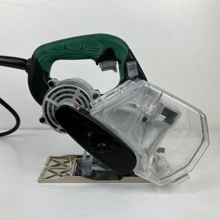 ЗЗ HITACHI 日立 100v 100mm 集じん丸のこ ガイド 取説付 C4YA2 ブラック×グリーン