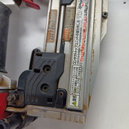 MAX マックス TA-250P2(D) レッド エアツール ピンタッカー MAX TA-250P2(D) レッド 程度C ケース付 常圧 50mm 0C11063C 使用感有 20250322買付