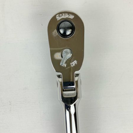 ЗЗ Snap-on スナップオン 9.5mm ロングフレックスラチェット 本体のみ FLF80 シルバー