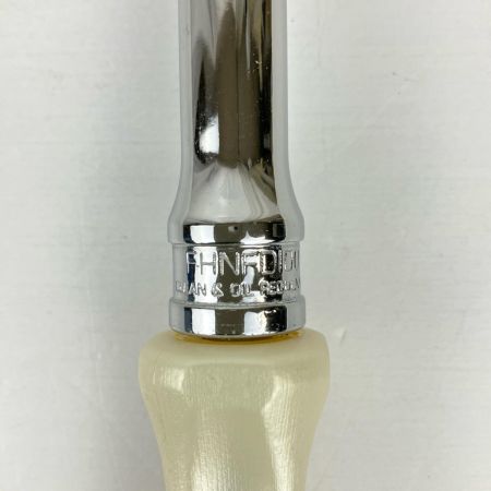 ЗЗ Snap-on スナップオン 9.5mm ラウンドヘッドラチェット ラウンドスイベルヘッド 本体のみ FHNFD100 シルバー×ホワイト