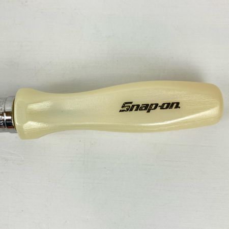 ЗЗ Snap-on スナップオン 9.5mm ラウンドヘッドラチェット ラウンドスイベルヘッド 本体のみ FHNFD100 シルバー×ホワイト