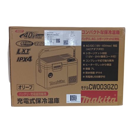 MAKITA マキタ CW003G 9 工具 電動工具 充電式保冷温庫 未使用品(S) 18V/40V 230504029