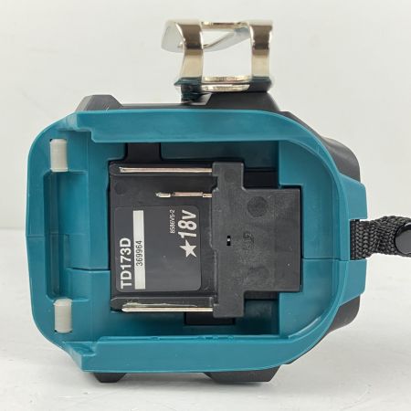 ЗЗ MAKITA マキタ 18v 充電式インパクトドライバ 充電器 バッテリー×1 ケース付 TD173D ブルー