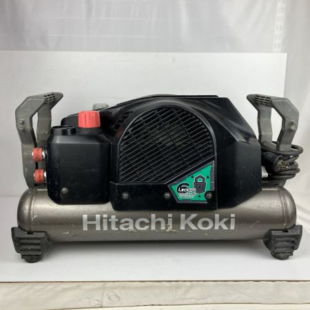 ЗЗ HITACHI 日立 100v 12L 高圧2口 常圧2口 コンプレッサー EC1445H2 ブラック