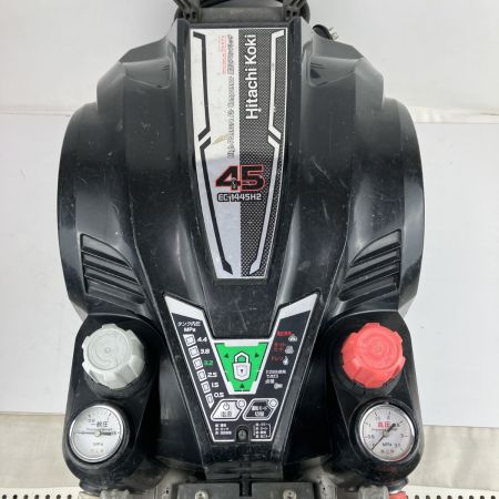 ЗЗ HITACHI 日立 100v 12L 高圧2口 常圧2口 コンプレッサー EC1445H2 ブラック