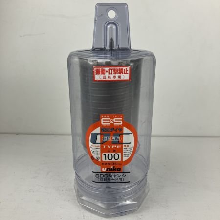 ЗЗ unika 単機能コアドリル E&S 乾式ダイヤ 100x135mm SDSシャンク ES-D100SDS ライトグレー