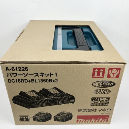 ЗЗ MAKITA マキタ 18v パワーソースキット 充電器 バッテリー×2 ケース付 A-61226