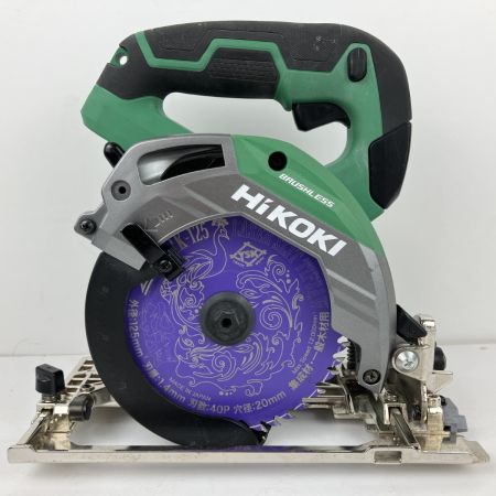 ЗЗ HiKOKI ハイコーキ 125mm 10.8v 充電式丸のこ 本体のみ ※充電器・バッテリーなし C1205DA グリーン