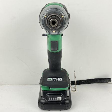 ЗЗ HiKOKI ハイコーキ 10.8v 充電式インパクトドライバ 充電器 バッテリー×2 ケース付 WH12DCA グリーン