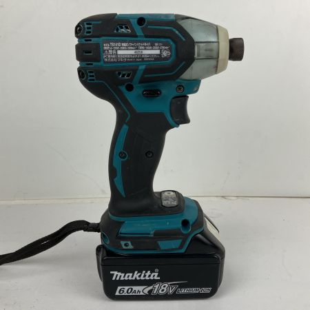 MAKITA マキタ 18v インパクトドライバ バッテリーx1付 TS141D ブルー