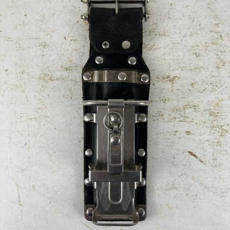 ЗЗ MIKI KNICKS 工具差し チェーン金具 着脱ベルトループ付 ブラック×シルバー