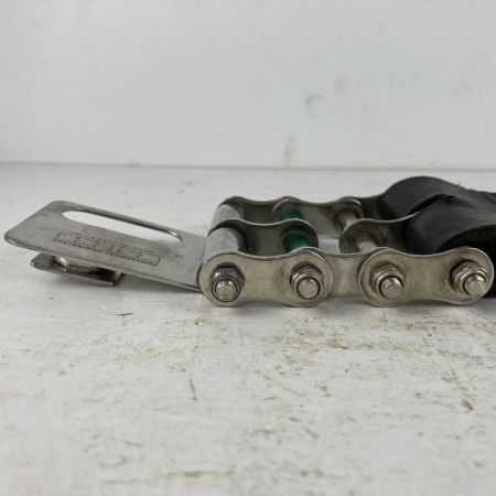 ЗЗ MIKI KNICKS 工具差し チェーン金具 着脱ベルトループ付 ブラック×シルバー