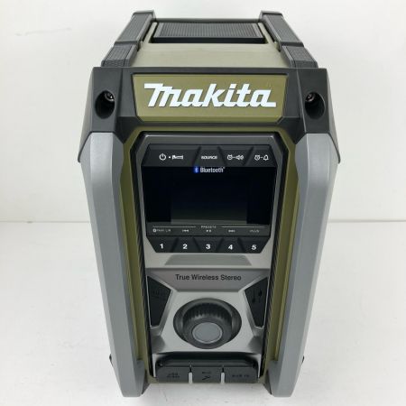 ЗЗ MAKITA マキタ 10.8-40v 充電式ラジオ ACアダプタ 取説 外箱付 ※充電器・バッテリーなし MR005GZO オリーブ
