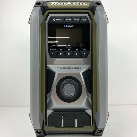 ЗЗ MAKITA マキタ 10.8-40v 充電式ラジオ ACアダプタ 取説 外箱付 ※充電器・バッテリーなし MR005GZO オリーブ