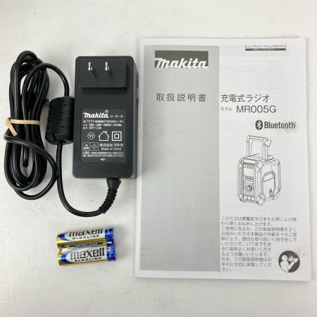 ЗЗ MAKITA マキタ 10.8-40v 充電式ラジオ ACアダプタ 取説 外箱付 ※充電器・バッテリーなし MR005GZO オリーブ