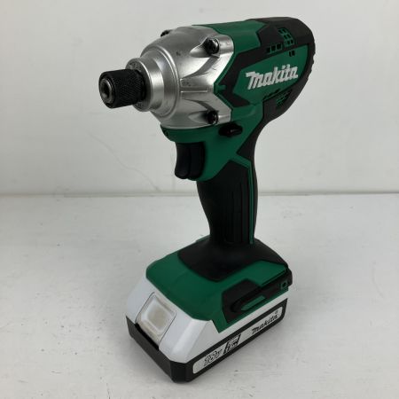 ЗЗ MAKITA マキタ 18v インパクトドライバ バッテリーx2 充電器 ケース付 MTD002D グリーン