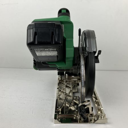 ЗЗ HiKOKI ハイコーキ 36v 165mm コードレス丸のこ バッテリーx1 充電器 ケース付 C3606DA グリーン